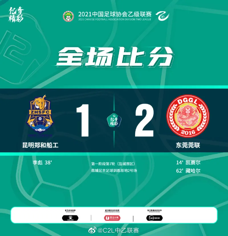 中乙联赛第7轮裁判人员选派安排表发布